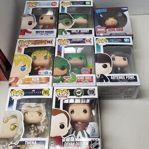 Funko & Dorbz Bundle: Iron Man, Mister Rogers, Street Fighter etc